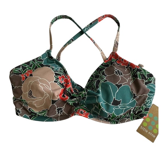Carve Designs Other - Carve Designs Capitola Underwire Bikini Top Jardin padded adjustable Size 34C